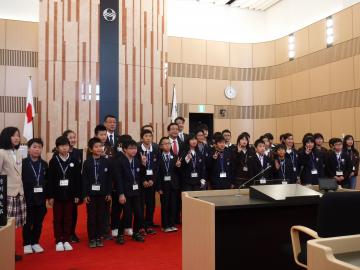 子ども議会の様子1